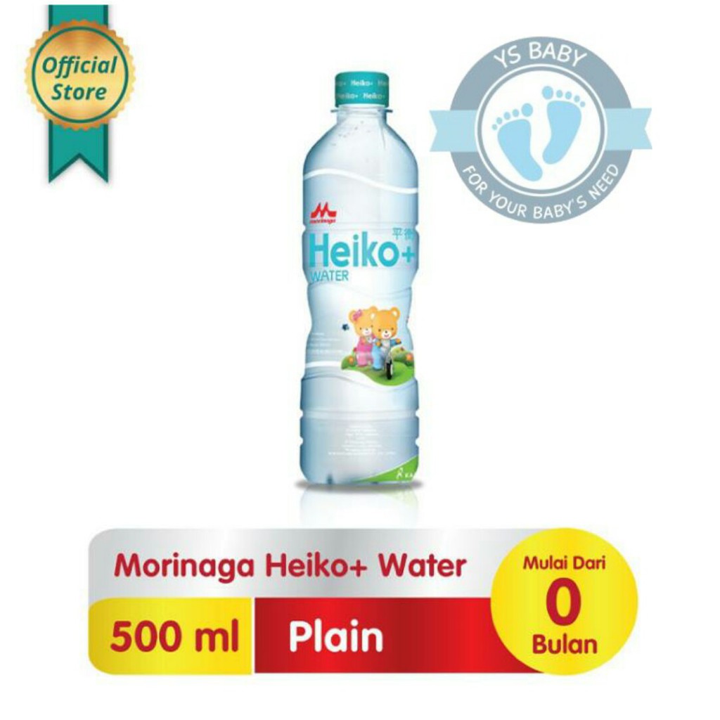 Heiko+ Water Morinaga 500ml Plain