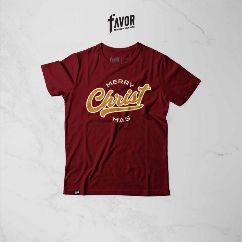 MERRY CHRISTMAS T-SHIRT -FAVOR APPAREL-