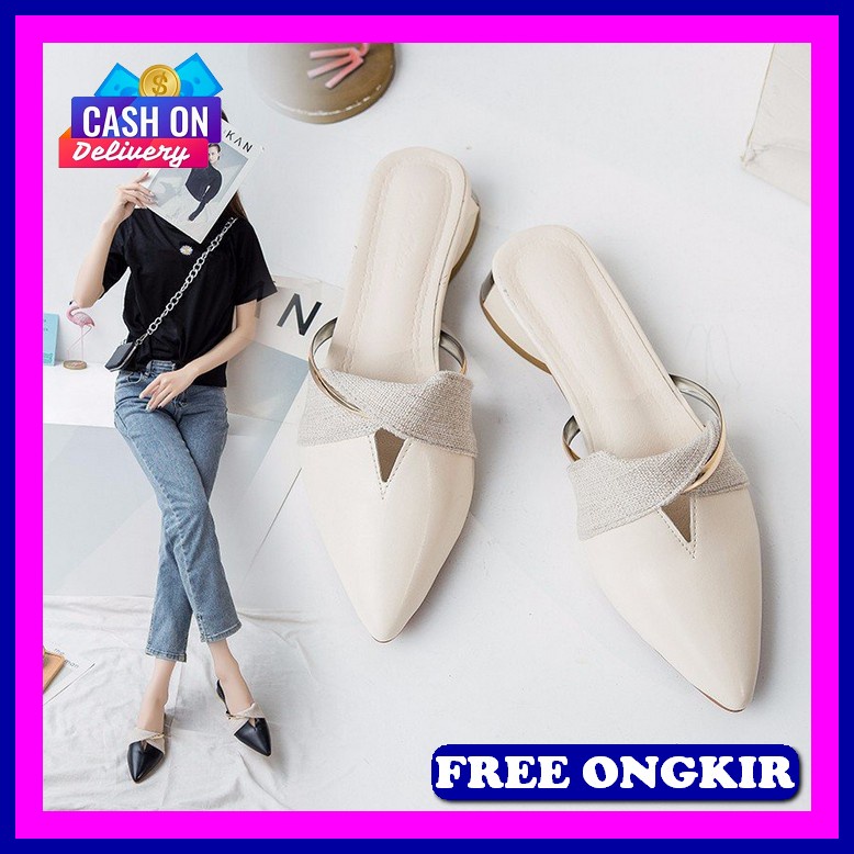 Sepatu Haihil Hils Hak Tinggi Pesta Kerja Wanita Murah Import Kekinian Haihils Ibu Ibu Sandal Kondan