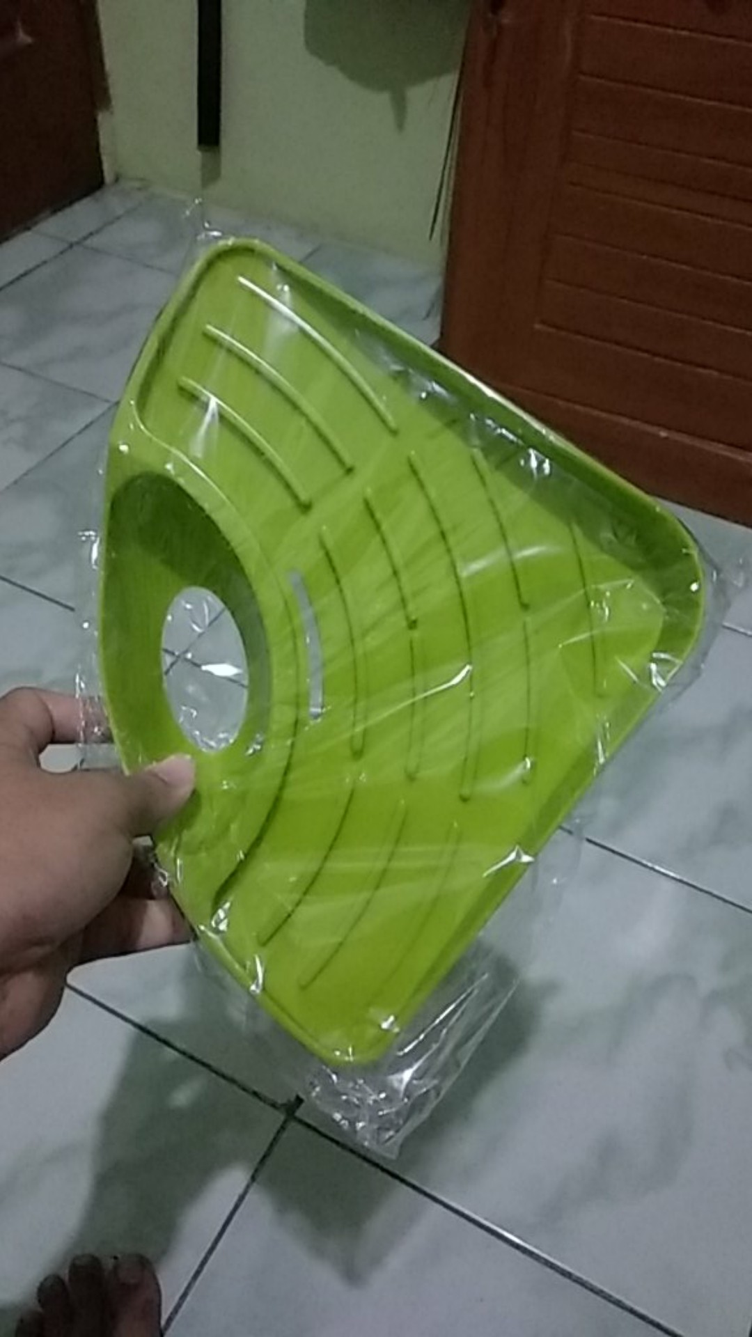 Ggmart Segitiga Tempat Spon Cuci Piring Serba Guna