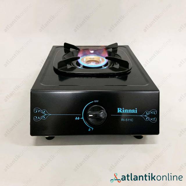 Kompor gas 1 tungku api ekonomis ceflon RINNAI RI-511C  RI511C