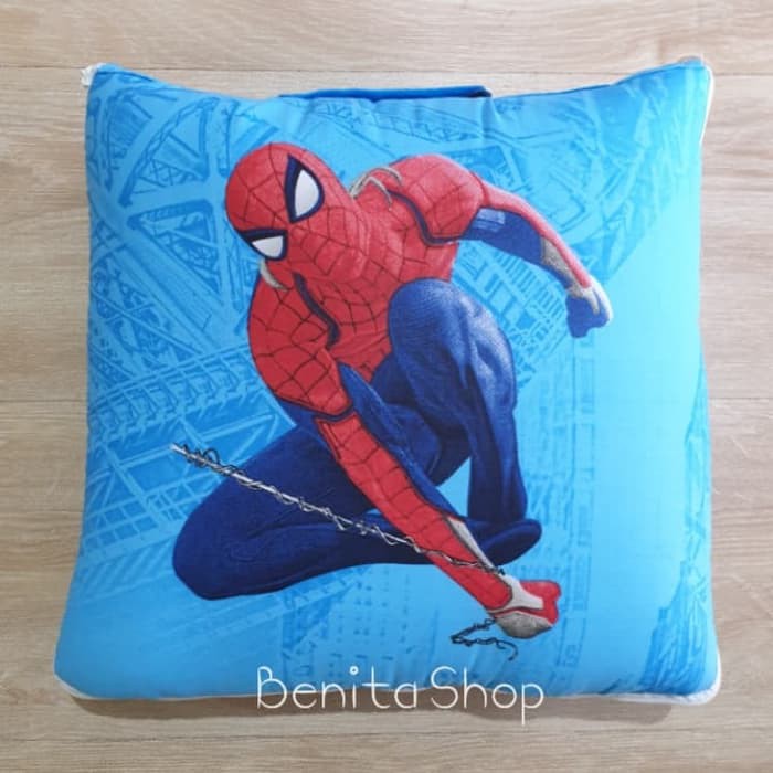 ۩ Selimut Karakter Tebal Halus Murah 100x120 Besar Jumbo Tebal 60 QK608 Balmut Mini Spiderman Far Fr