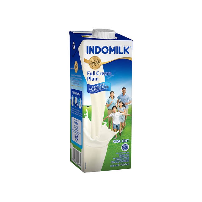 

Indomilk Susu UHT Full Cream Plain 1 L ( 1000ml )