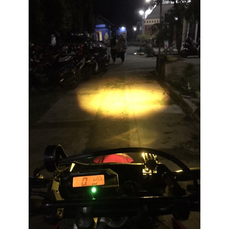 lampu led tembak motor mobil d2 laser projie mini dua warna led adventure lampu tembak led supermoto led motor laser lampu tembak projektor lamu mobil led lampu foglamp led lampu led dua warna ac dc super terang lampu motor led kabut variasi mobil motor-2