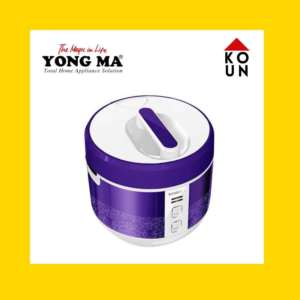 (COD READY) MAGIC COM / RICE COOKER YONG MA SMC4023 / YONGMA YMC 4023 / SMC-4023 [UNGU] / 2 LITER / 