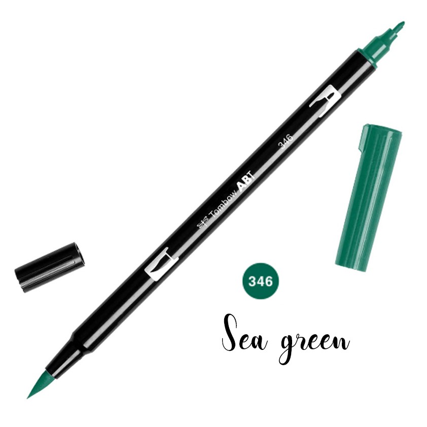 

ABT Tombow Dual Brush Pen - 346 Sea Green
