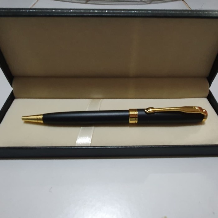

Bagus Pulpen Promosi Eksklusif Sonnet Rfs Matte Black Gold Trim Free Grafir Hot Sale