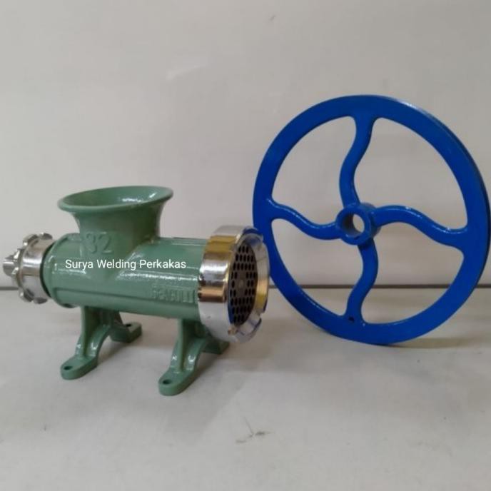 Gilingan Daging Manual 32 Stainless Pakai Bearing Body Besar Shopee Indonesia
