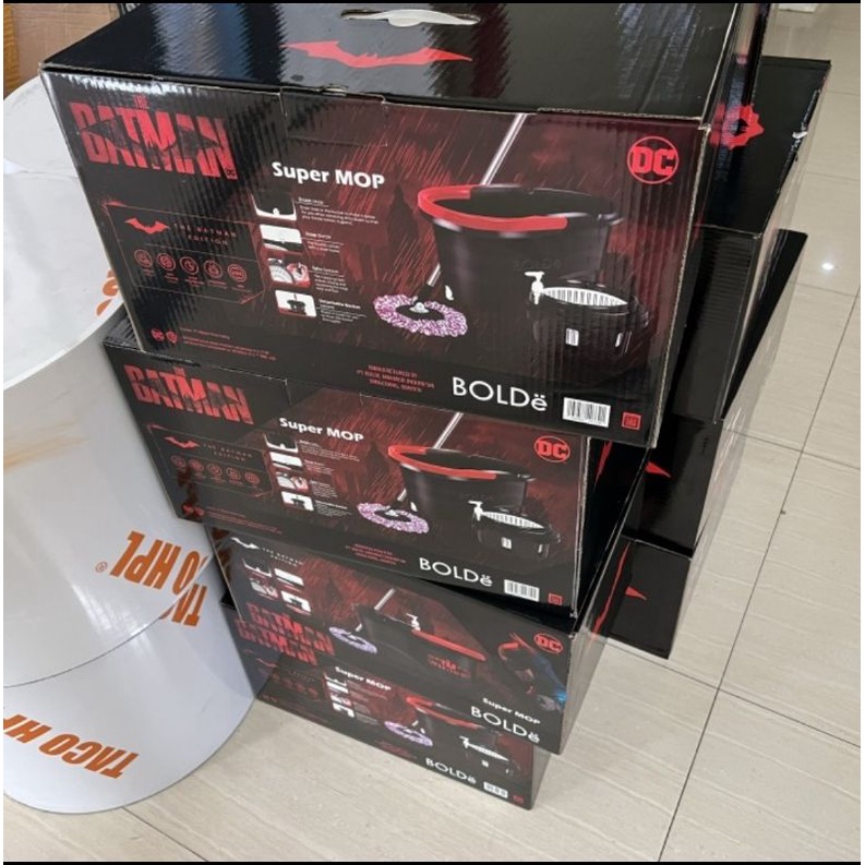 Alat Pel Lantai Super Mop BOLDe BATMAN Edition - SuperMop