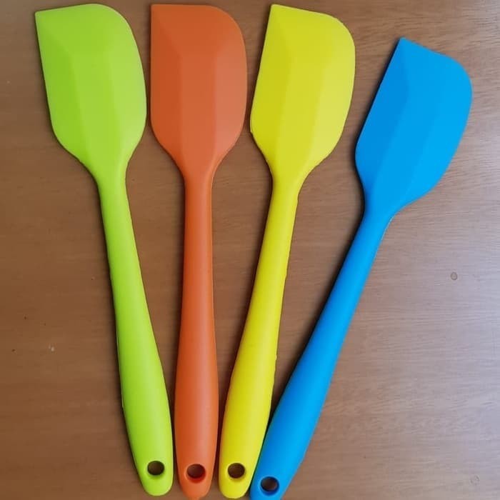 Spatula Silikon Food Grade Alat Masak Tahan Panas Anti Lengket SP009