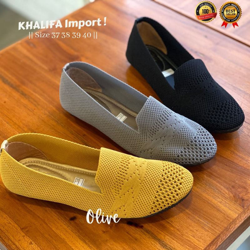 khalifa import||sepatu rajut