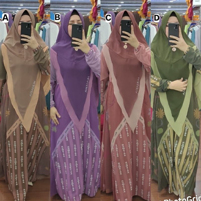 BOGITA SYARI BY HUMAIRA GAMIS SYARI TERBARU BAJU SYARI ORIGINAL SET SYARI GAMIS SYARI PREMIUM