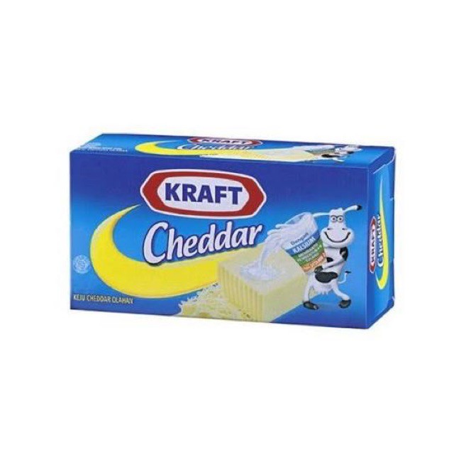 

Keju Kraft Cheddar 180 gr
