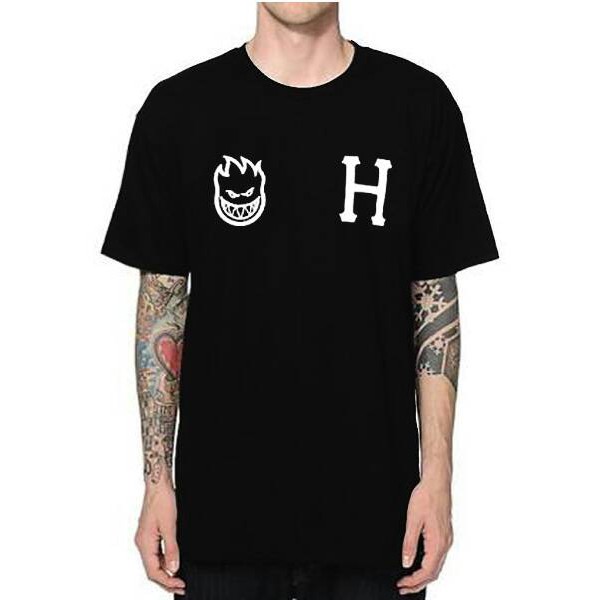 kaos tshirt custom huf spitfire