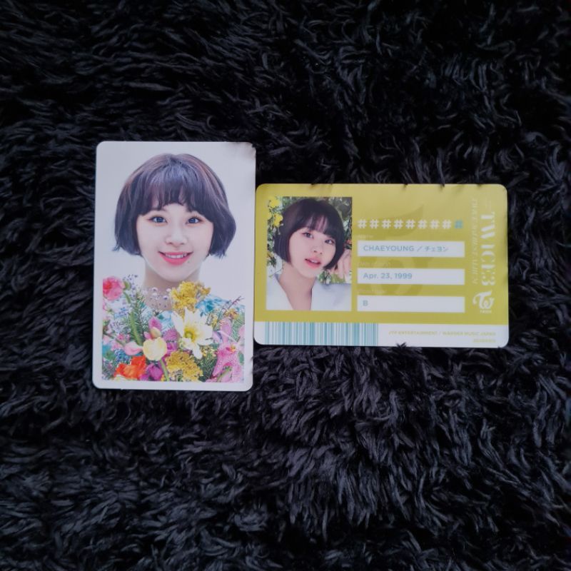 TWICE Chaeyoung Photocard #TWICE3 Japan
