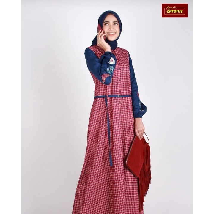 COD ABAYA DANNIS A 210103/DANNIS ABAYA/DRESS DANNIS KEKINIAN/ABAYA DEWASA BY RUMAH DANNIS/ABAYA KATU