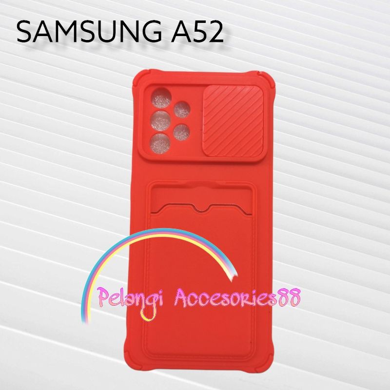 CASE SAMSUNG A52 4G / A52 5G / A52S CASE SOFTCASE SLEDING WARNA WARNI