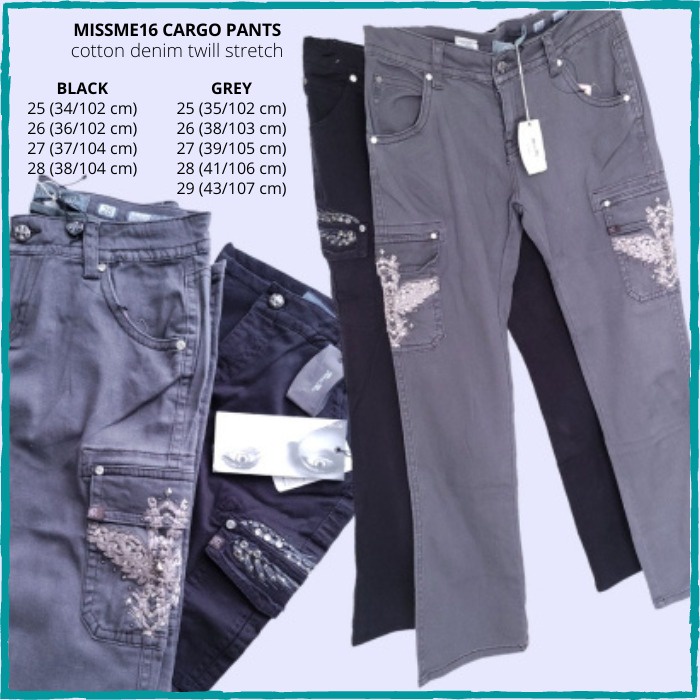 Celana Cargo Wanita Missme16 Cargo Pants