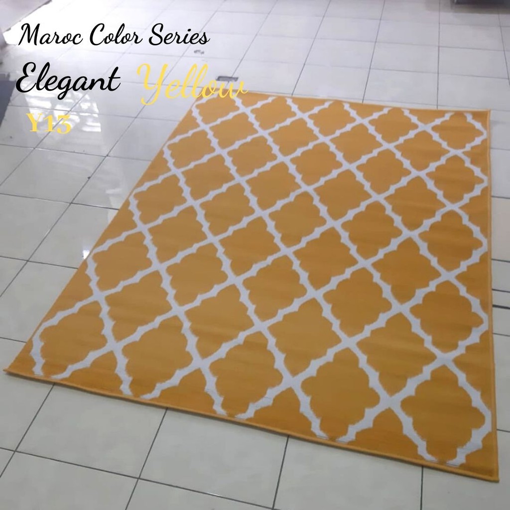 KARPET MAROC 210X300 Y13 YELLOW