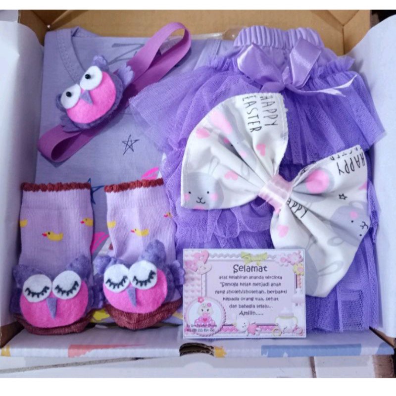 HAMPERS ROK TUTU BAYI|KADO BAYI PEREMPUAN