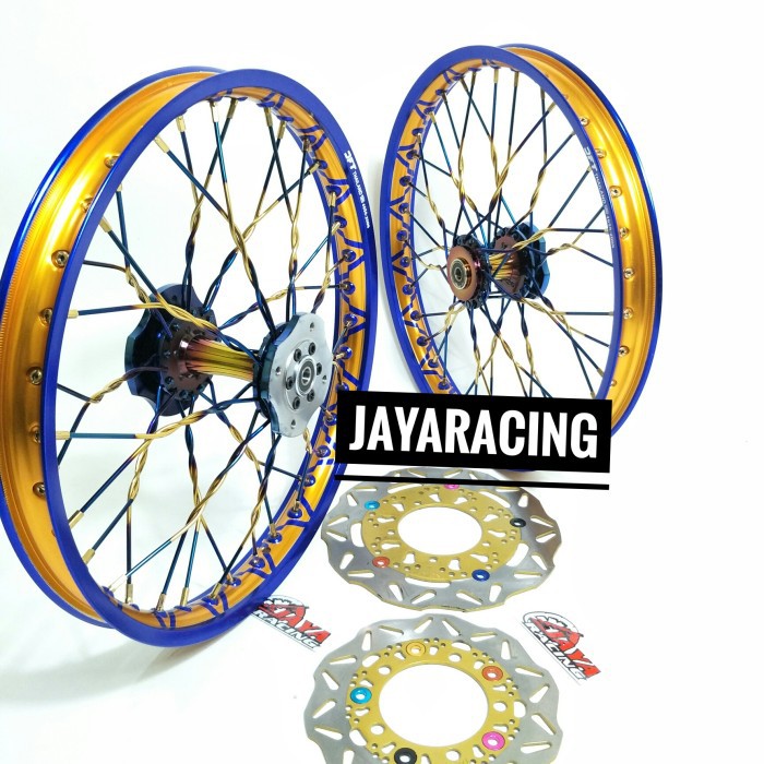 Velg DFT thailand V line 17 140 Vixion R15 Xabre Mx king spaket lengkp