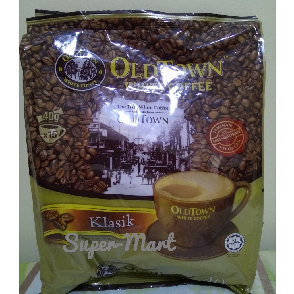 

OLD TOWN WHITE COFFEE CLASSIC 3 IN 1 15X40GR