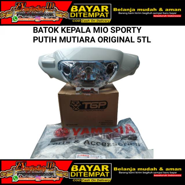 BATOK KEPALA MIO SPORTY KEPALA MIO SPORTY SUDAH TERMASUK REFLEKTOR MIO SPORTY QUEEN