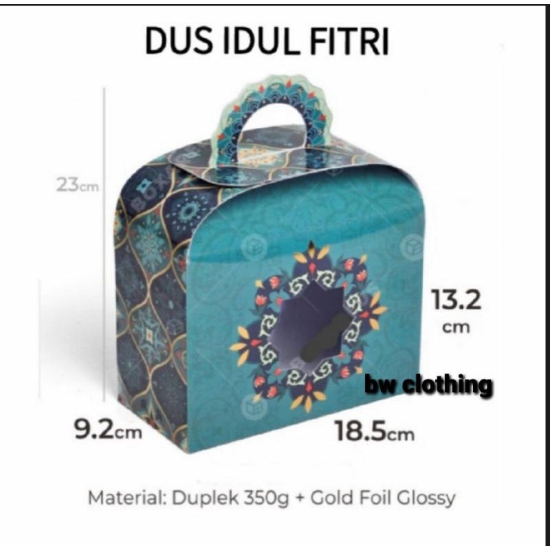 

Dus Lebaran - Box Lebaran - Packaging Lebaran Idul Fitri 2 toples jar