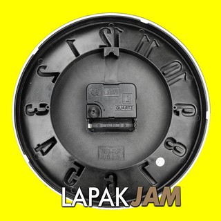  Jam  Dinding  Kikai KK9622 Bulat Polos Minimalis  Diameter 22 