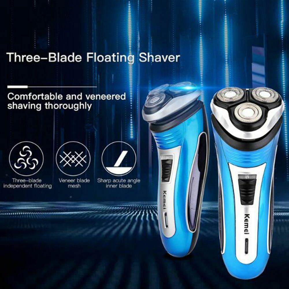 Kemei KM-2801 Rechargable 3D Electric Shaver