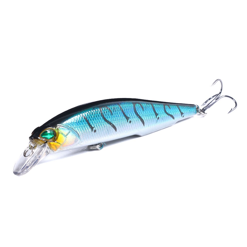 HENGJIA 1PCS 11cm/13.5g Fishing Lure Floating Minnow Wobbler Professional Baits Laser Crankbait