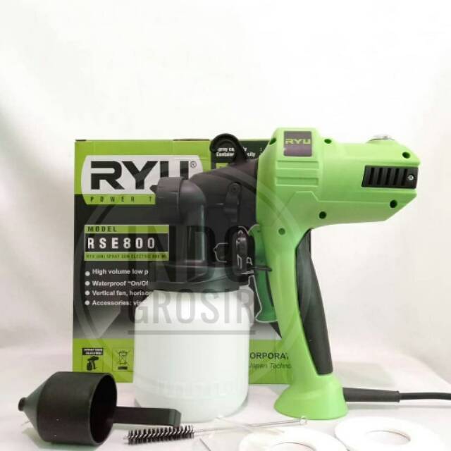 RYU Spray Gun Electric Ryu RSE 800 Semprotan Cat tembok 800ml Listrik Mesin Cet Semprot Elektrik Alat Semprot Cat