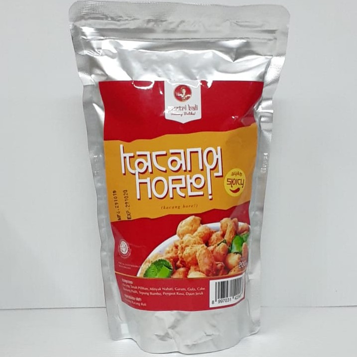 

kacang hore kacang bali poetri bali spicy 200gr