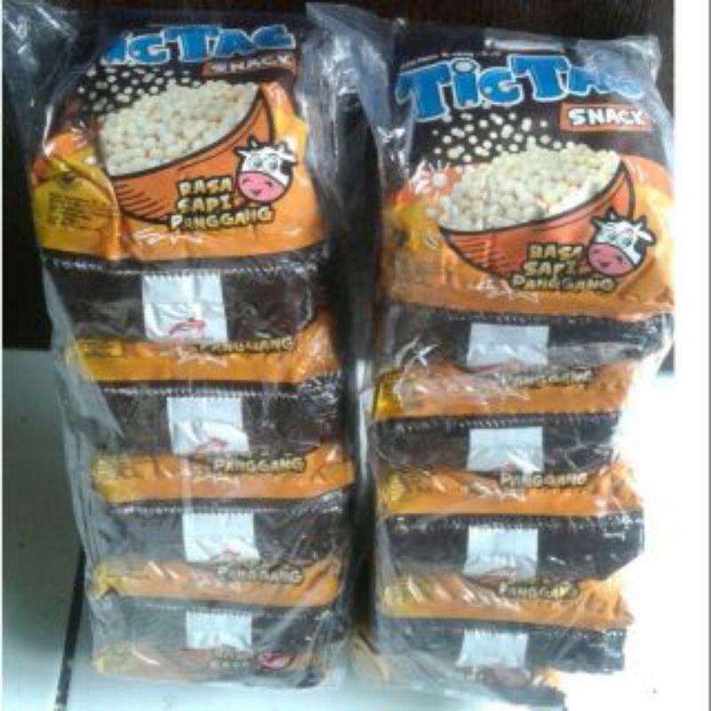 Snack Tic tac ball (6 renceng) cemilan enak dan murah