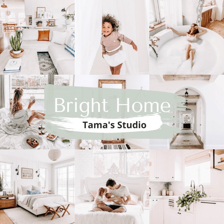 15 Lightroom Preset Bright Home Pack  Mobile and Dekstop