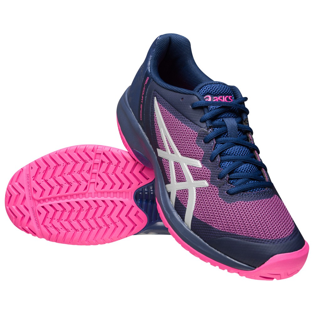 Sepatu Tennis Tenis Asics Gel Court Speed Purple Pink