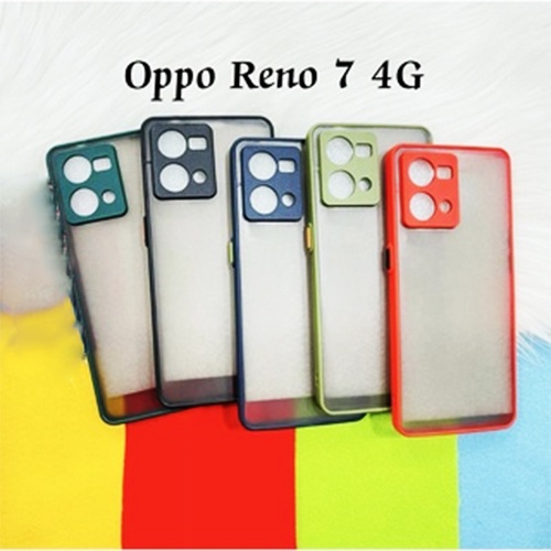 SOFTCASE OPPO RENO7 4G - CASE MATTE FULL COLOUR MY CHOICE BUMPER CASE PELINDUNG KAMERA