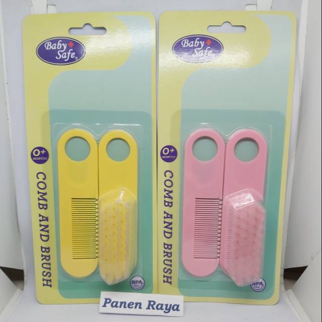 Sisir Baby Safe BD195 / Sisir Bayi Baby Safe