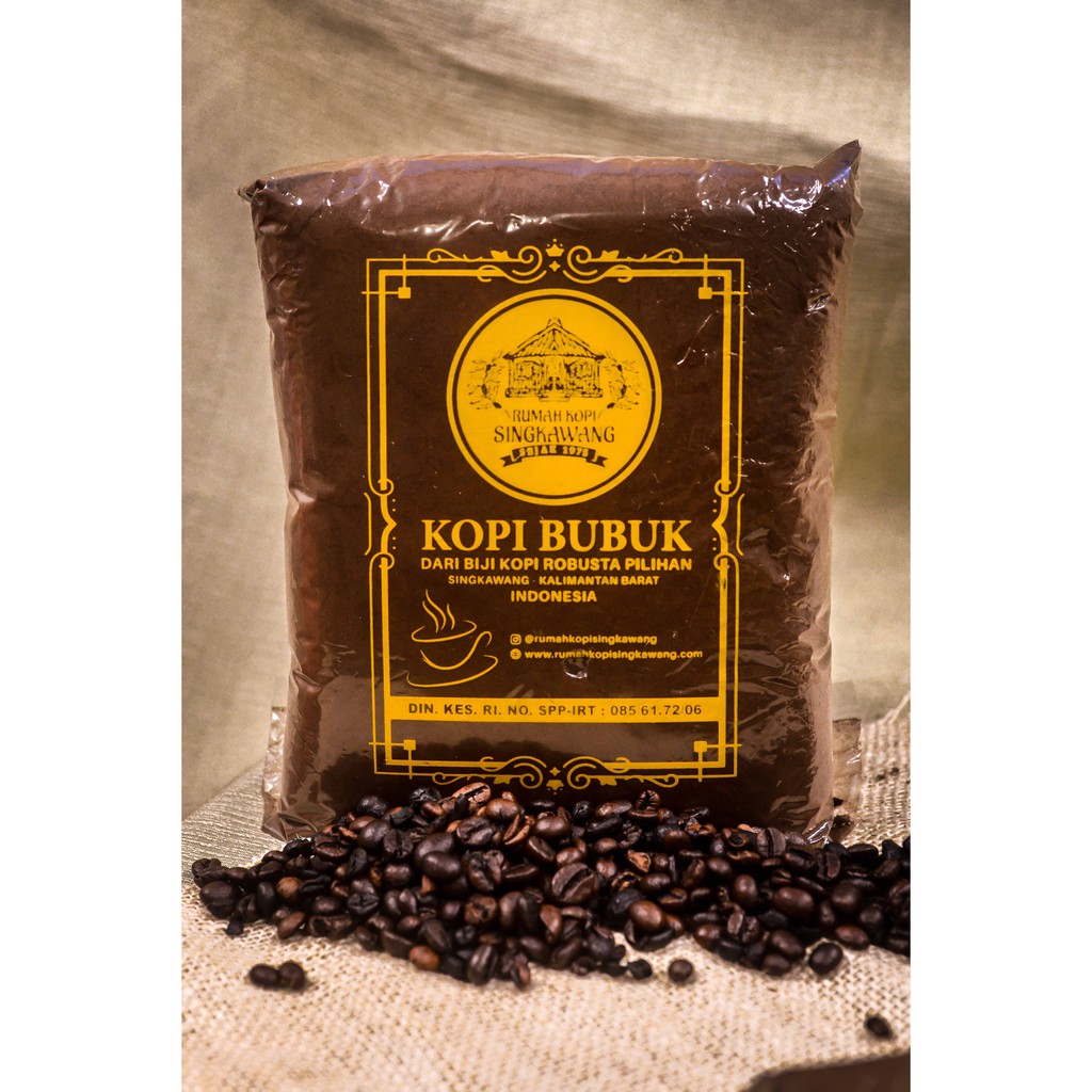 

Kopi Bubuk Singkawang Cap Rumah Kopi 1 Kg - SUPER PREMIUM/PREMIUM/EKONOMIS