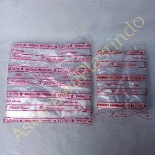 Plastik kresek bening ukuran  15 liyani kecil  15x30 murah  