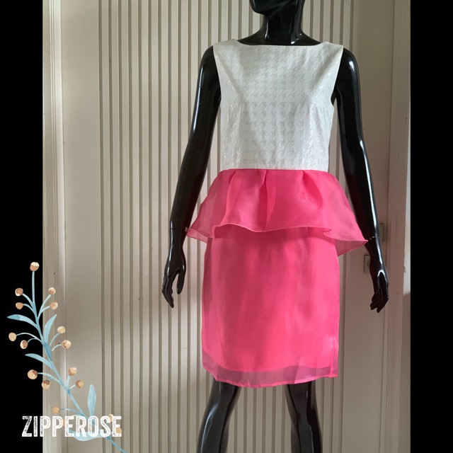 VLTN Organza Dress #0182