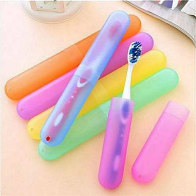 kotak tempat sikat gigi dan odol tooth brush holder travel box