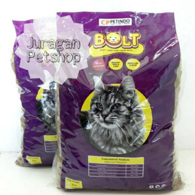 BOLT 1KG | Makanan Kucing 1 Kg | Bolt Tuna 1kg