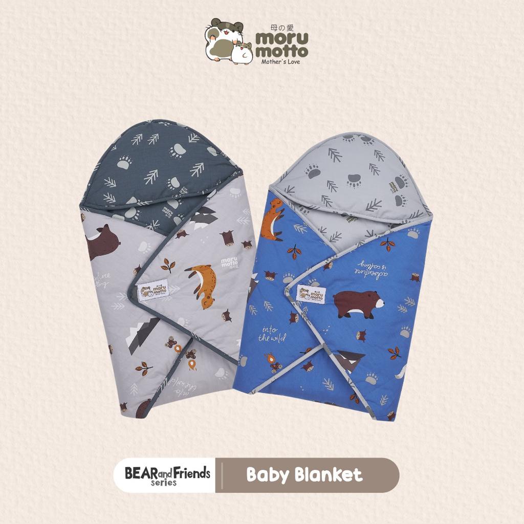 Selimut Bayi Dialogue Moru Moto Series Bear And friends Selimut Bayi