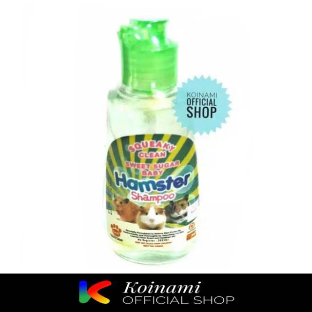 SHAMPO HAMSTER 100ml / raid all / squeaky clean / pet / cincila / rat / hewan