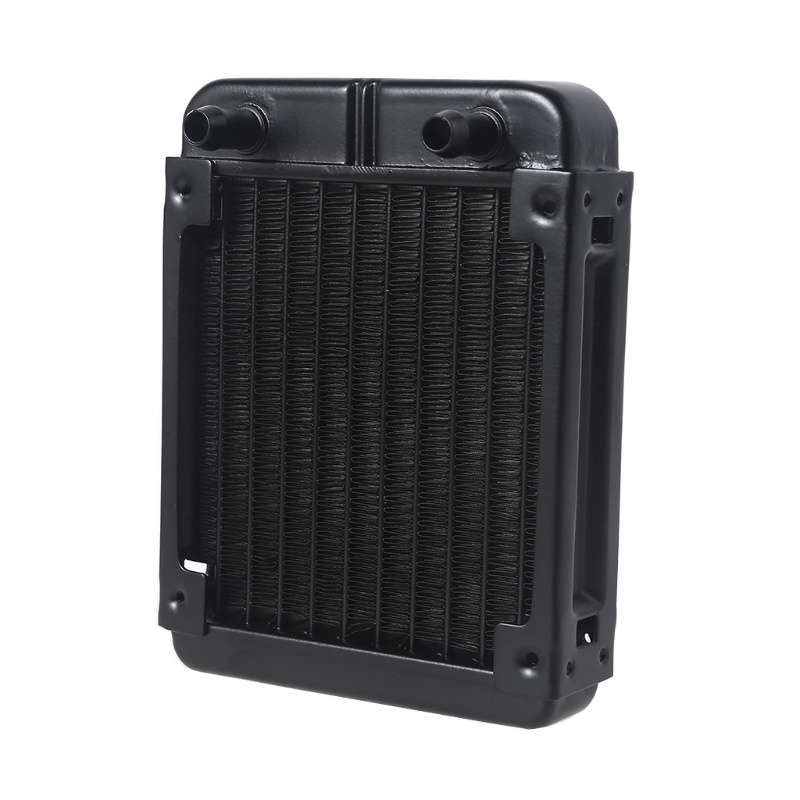 Bt Radiator Pendingin Air Aluminium 10tabung Heat Exchanger CPU Heatsink Cooler Penghilang Panas Cepat Untuk Komputer PC
