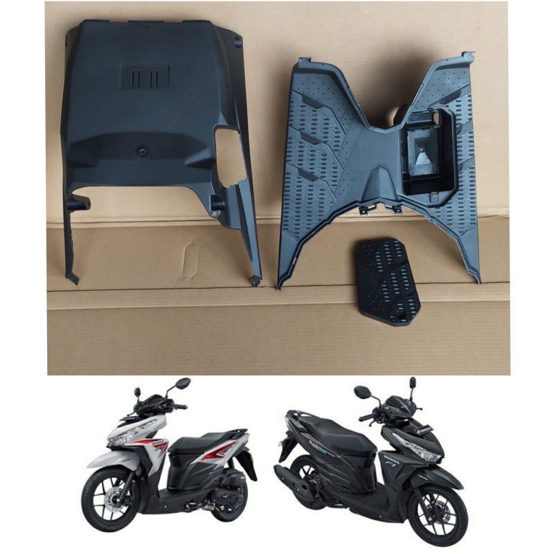 DASBOR LANTAI SET PIJAKAN KAKI MOTOR HONDA VARIO 150 2015