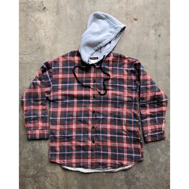 Flannel Hoddie Sherpa Tamiya  Kenko Second Original Bekas