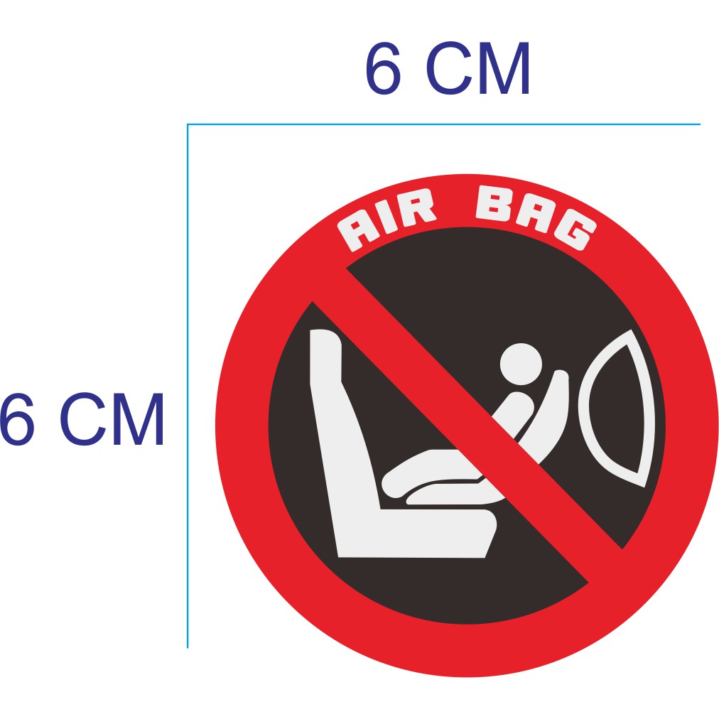 

stiker/sticker airbag