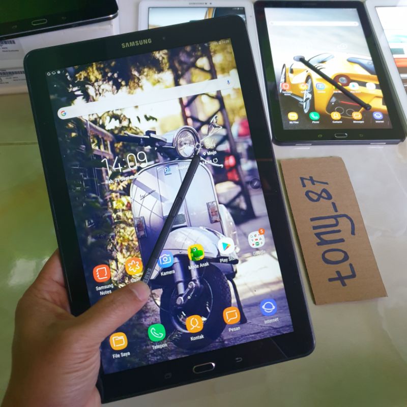 Samsung Galaxy Tab A6 with s pen Tab A 10.1&quot; 3/16gb P585y normal siap pakai